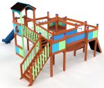 Apollo – wooden children's playground