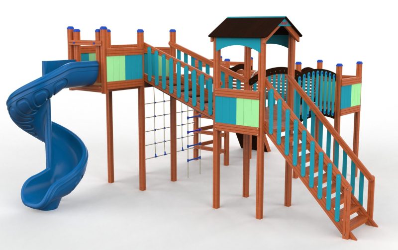 Astronomy – wooden children's playground