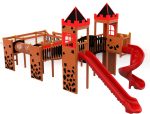 Pirate Star Château – wooden castle playground