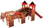 Pirate Star Château – wooden castle playground