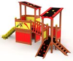 Don Quijote Castle – wooden children's playground