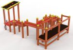 Sand And Water Game World – wooden children's playground