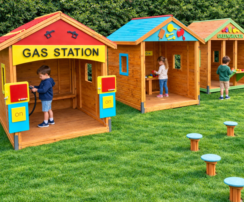 First Steps Playgrounds – wooden playground equipment