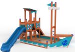 Fisher Boat – wooden children's playground