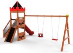 Pegasus Château – wooden castle playground
