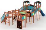 Pirate Star – wooden children's playground