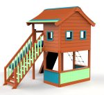 Wooden Game House – wooden children's playground