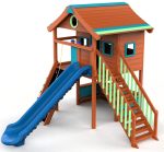 Wooden Game House – wooden children's playground