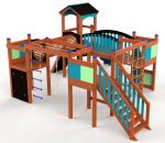 Andromeda – wooden children's playground