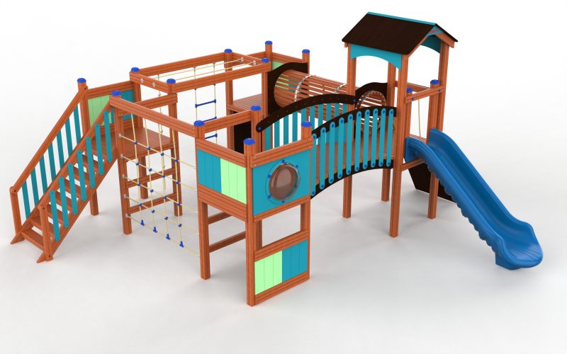 Andromeda – wooden children's playground