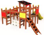 Icarus – wooden children's playground