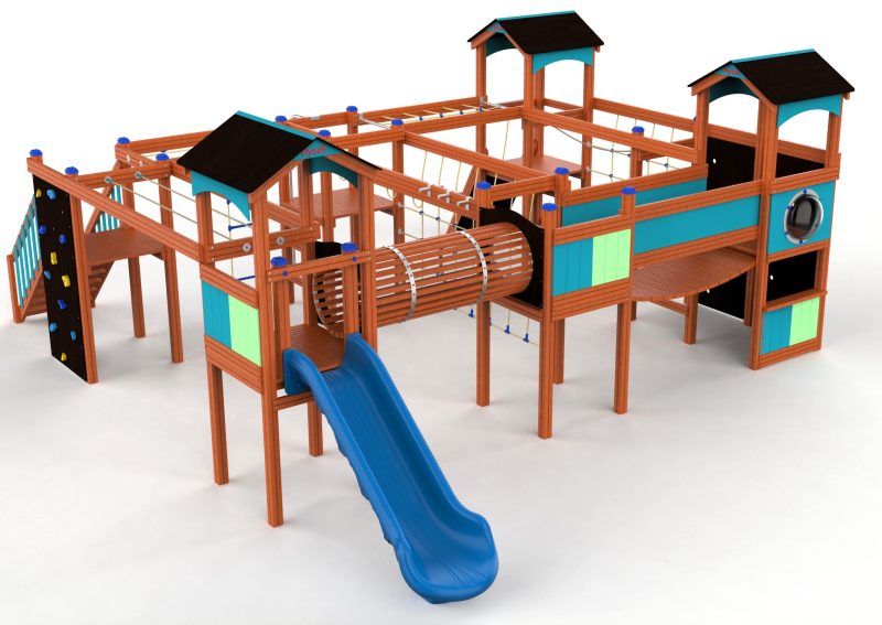 Taurus – wooden children's playground